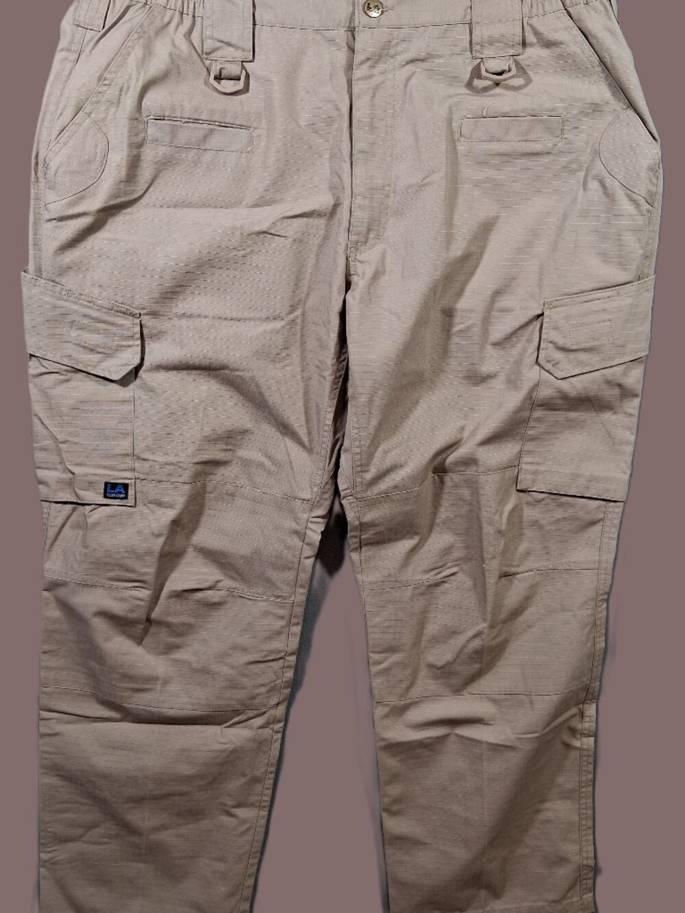 Men's 40x30 LA Police Gear "Operator Tactical Pants" Cargo Ripstop Gorpcore